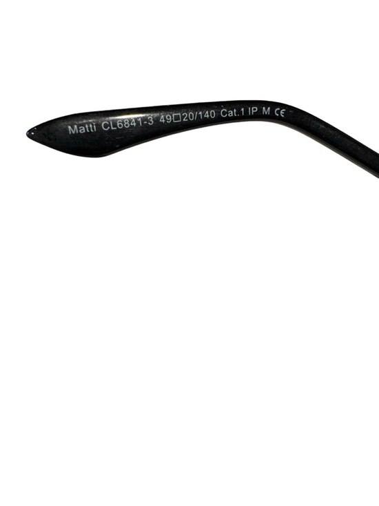 Carolina Lemke Berlin | Matti Sunglasses - Silver Tone W/Gradient Turquoise Lens main image 5